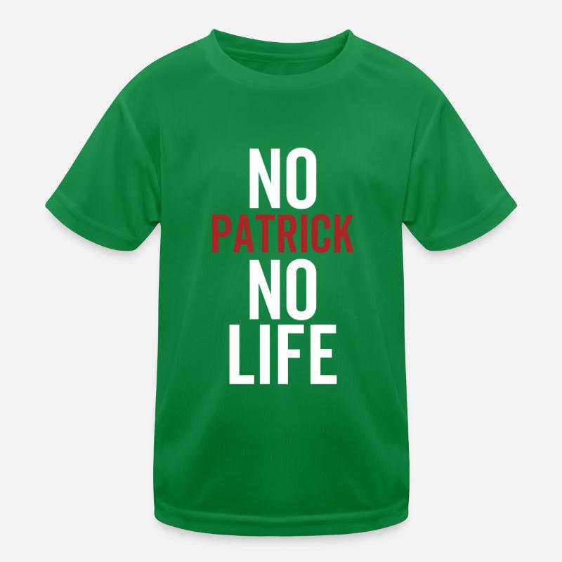 Pas de Patrick Pas de vie T-shirt sport Enfant