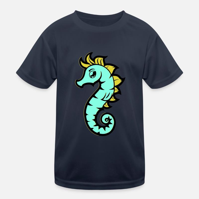 seepferd seepferdchen comic Kinder Funktions-T-Shirt