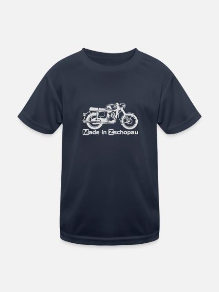 MZ TS 150 - Kinder Funktions-T-Shirt - Navy
