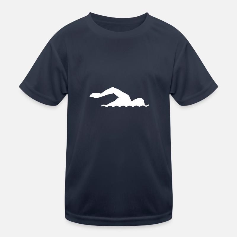 Schwimmen Kinder Funktions-T-Shirt