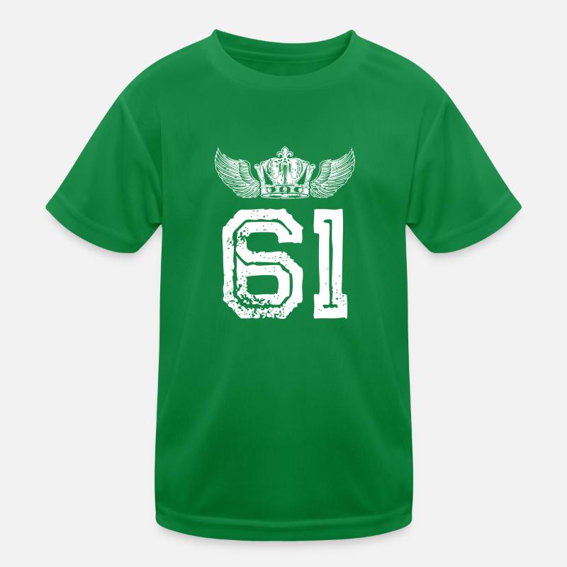 61 Couronne numérique T-shirt sport Enfant