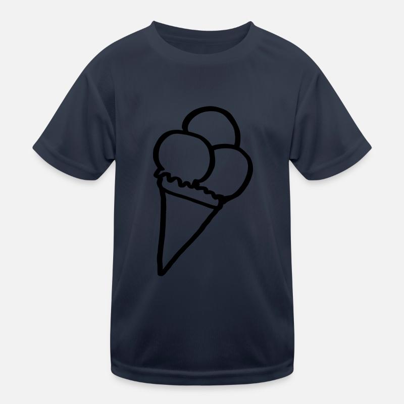 Eiscreme Kinder Funktions-T-Shirt