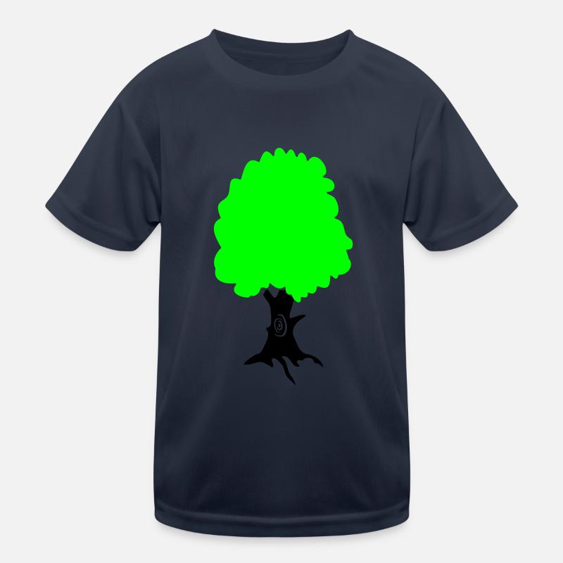 baum Kinder Funktions-T-Shirt