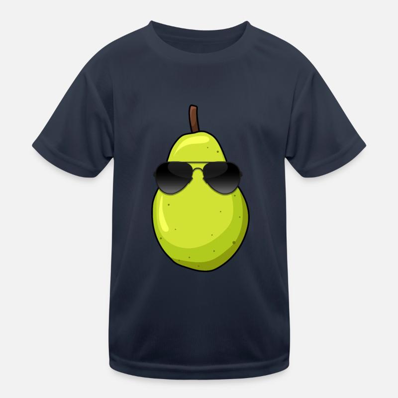 Pear Pear Tree Fruit Vitamins Cool Pear Kids Functional T-Shirt