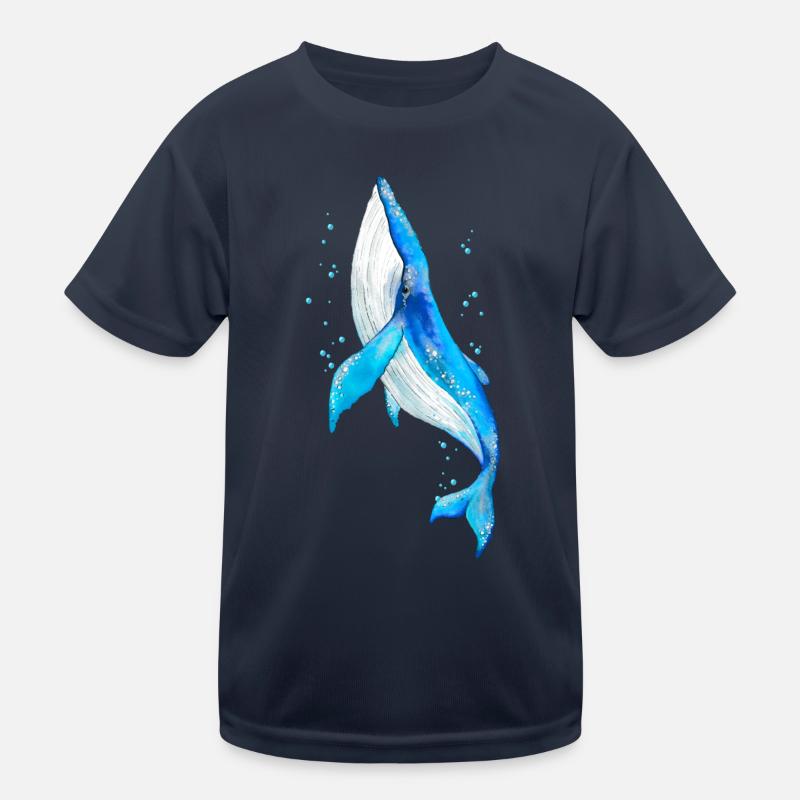 Whale Kids Functional T-Shirt