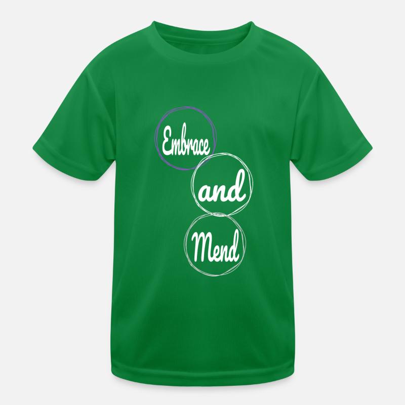 statement happy fun humor support network cool Kinder Funktions-T-Shirt