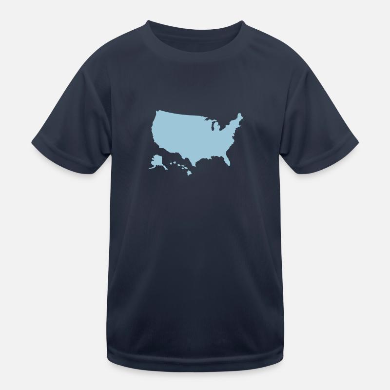 Etats-Unis T-shirt sport Enfant