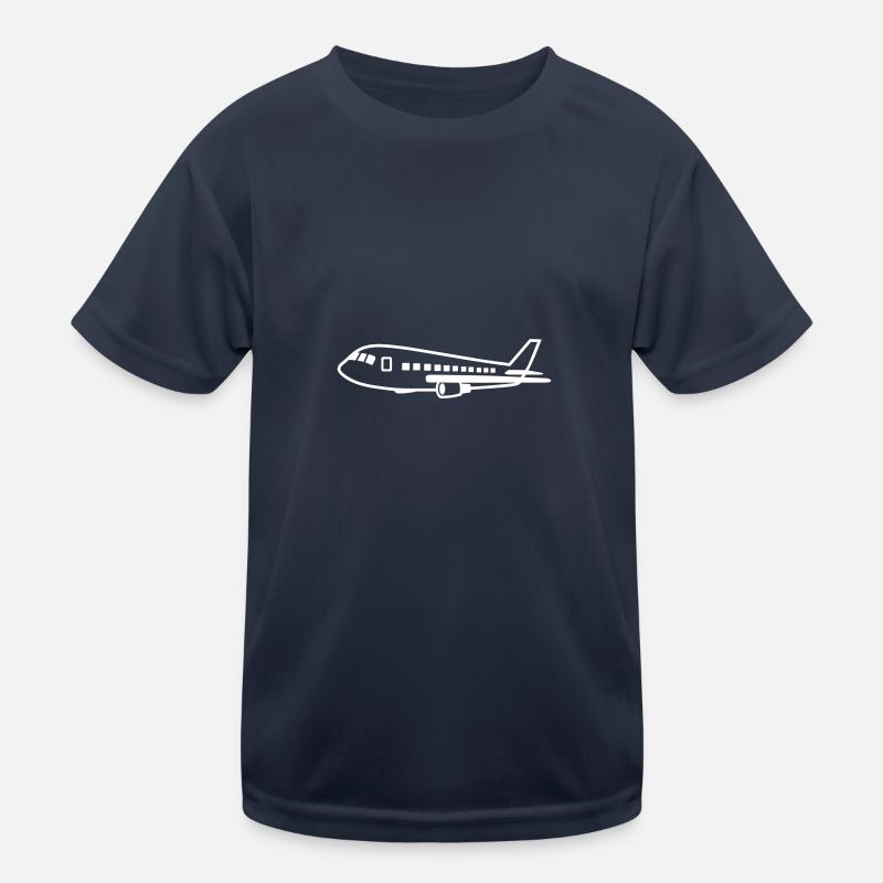 Flugzeug Kinder Funktions-T-Shirt