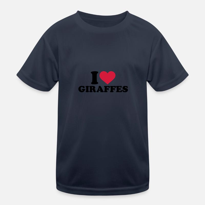 Giraffe Kinder Funktions-T-Shirt