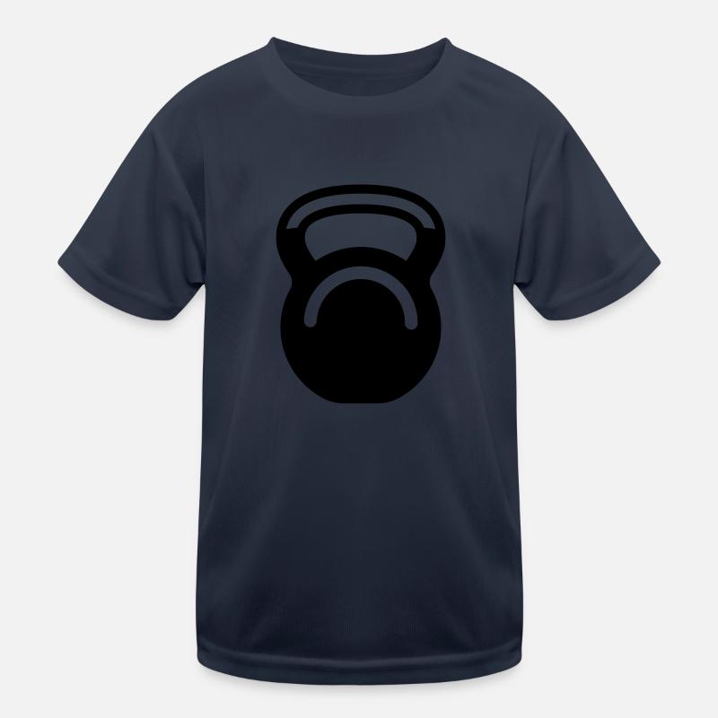 Icône de poids d’haltères T-shirt sport Enfant