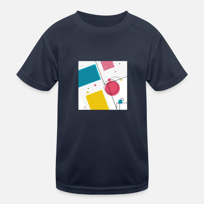 Couleurs abstraites T-shirt sport Enfant