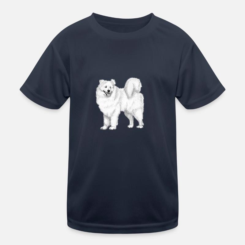 samoyède T-shirt sport Enfant