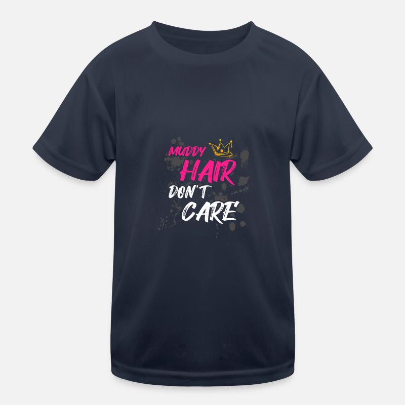 Cheveux boueux Schlammlauf Mud Run Muddy Race T-shirt sport Enfant