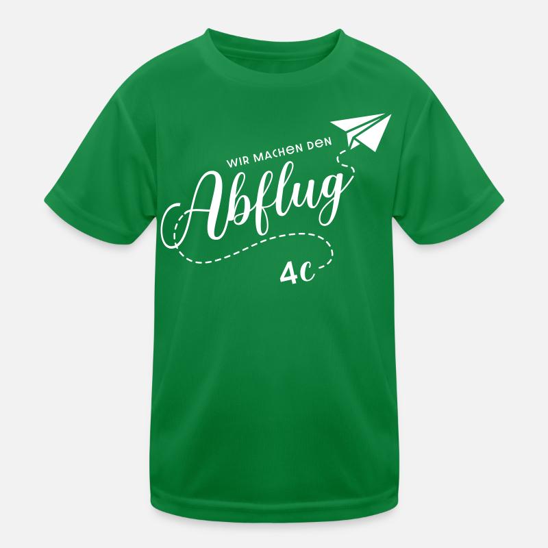 Abschlussklasse 4c Kinder Funktions-T-Shirt