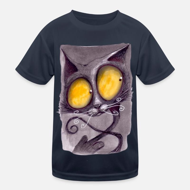 Serial Cat 11 Kids Functional T-Shirt