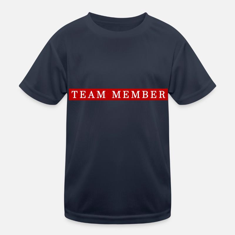 Team Mitglied Gruppe Kinder Funktions-T-Shirt