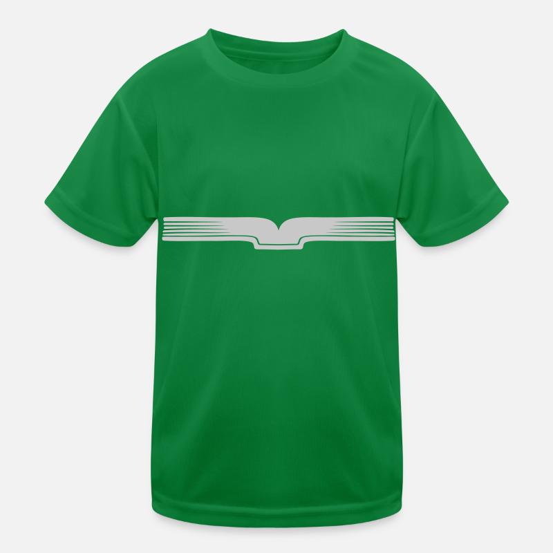 Open pages open book Kids Functional T-Shirt