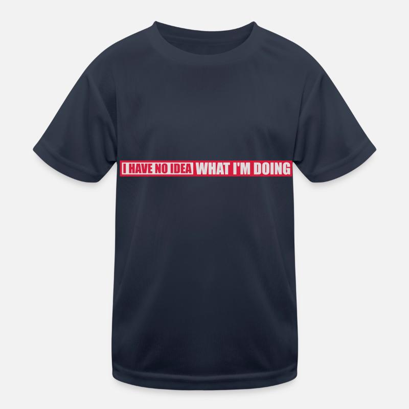 Non ne ho idea Maglietta sportiva per bambini