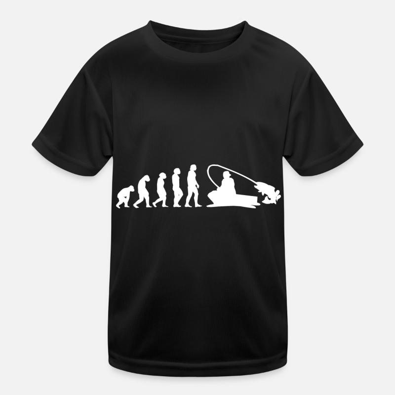 Evolution Zander Angler Kinder Funktions-T-Shirt