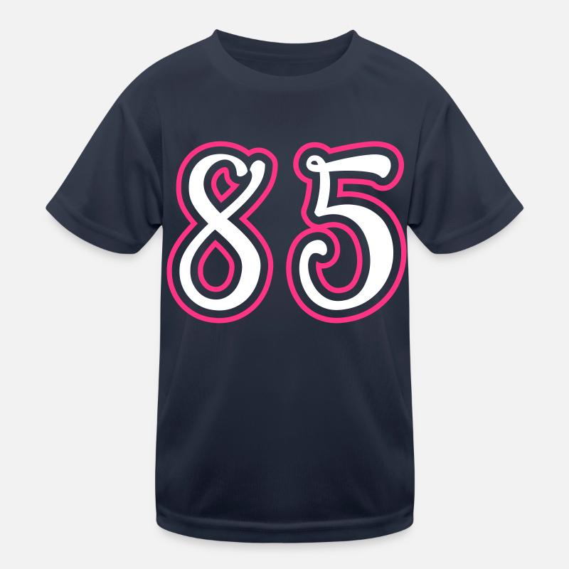 85 Numéro de numéro T-shirt sport Enfant