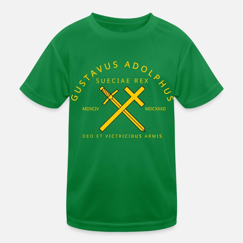 Gustav Adolf Kinder Funktions-T-Shirt