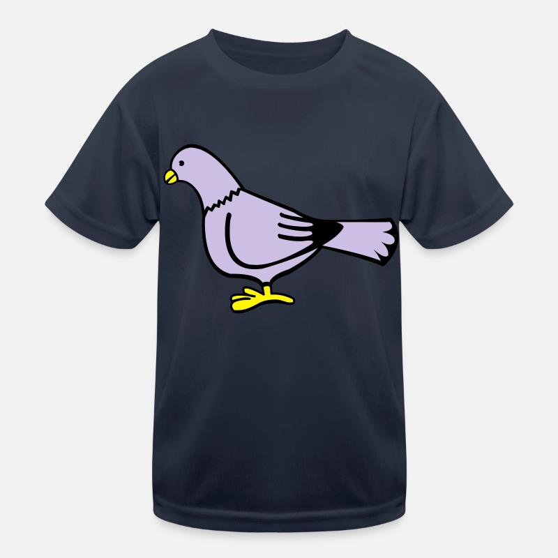 taube Kinder Funktions-T-Shirt
