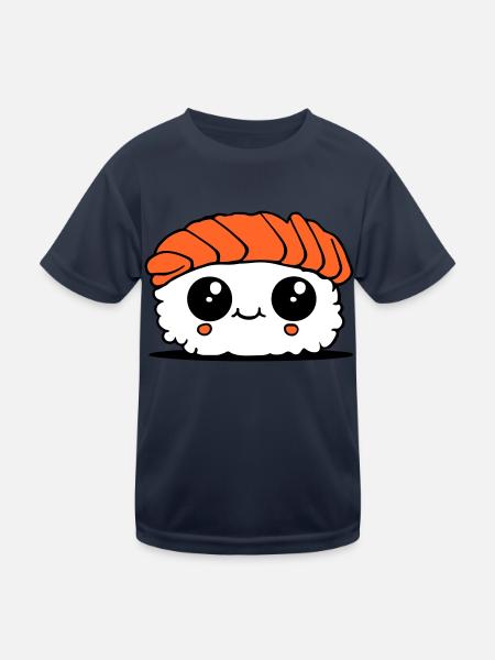 SUSHI fun - Kids Functional T-Shirt - navy