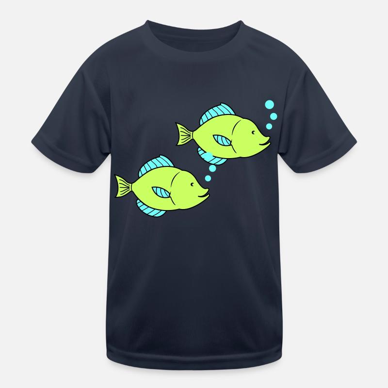 fische comic 2 Kinder Funktions-T-Shirt