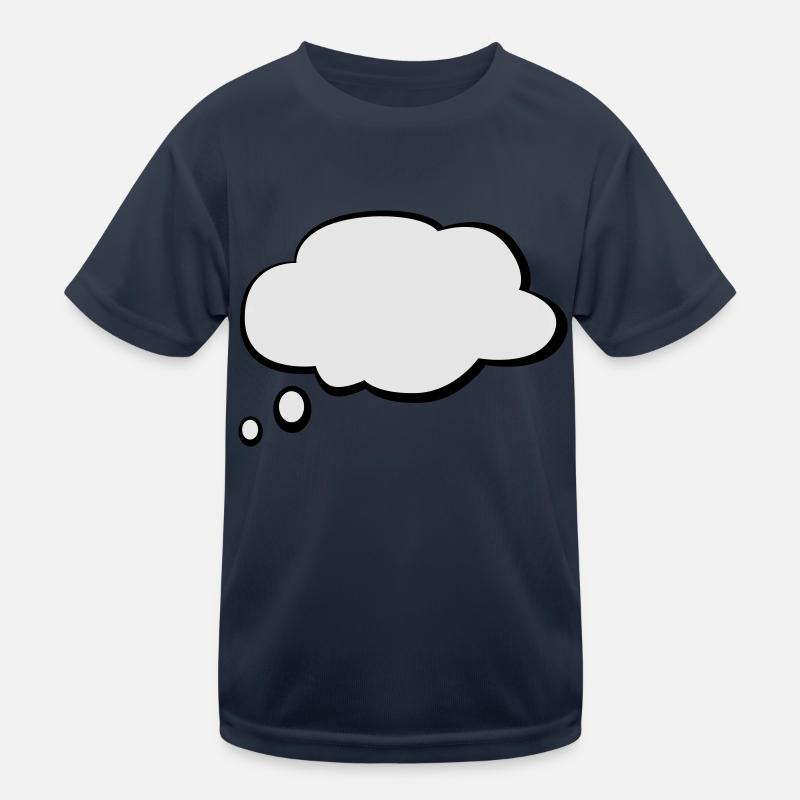 Textballon Kinder Funktions-T-Shirt