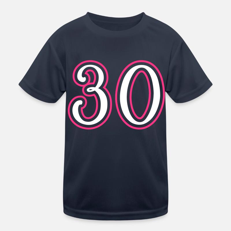 Numéro 30 T-shirt sport Enfant