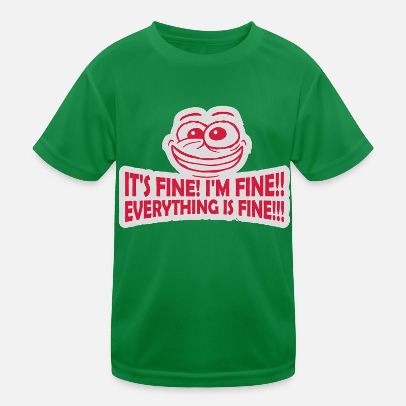 Tout va bien devis T-shirt sport Enfant