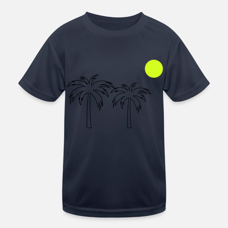 Palm trees Kids Functional T-Shirt