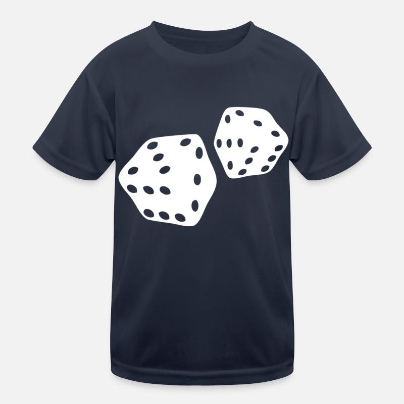 cube - Kids Functional T-Shirt - navy