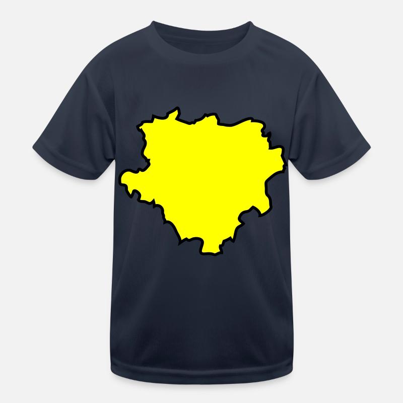 dortmund karte map 02 Kinder Funktions-T-Shirt