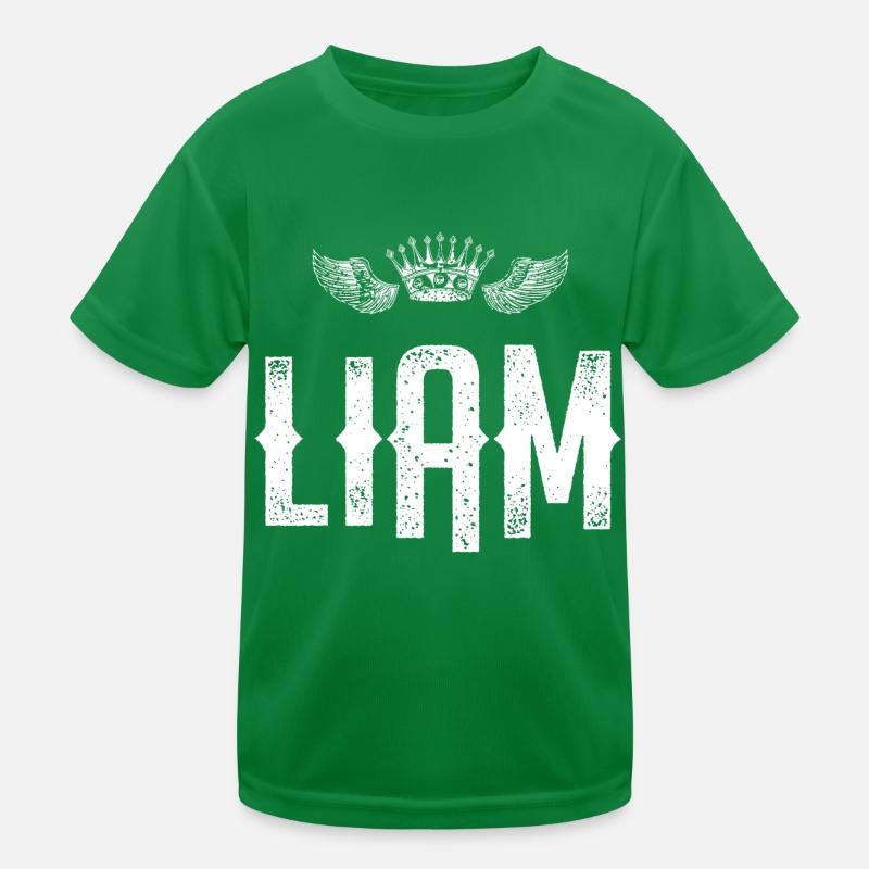 Liam Kinder Funktions-T-Shirt