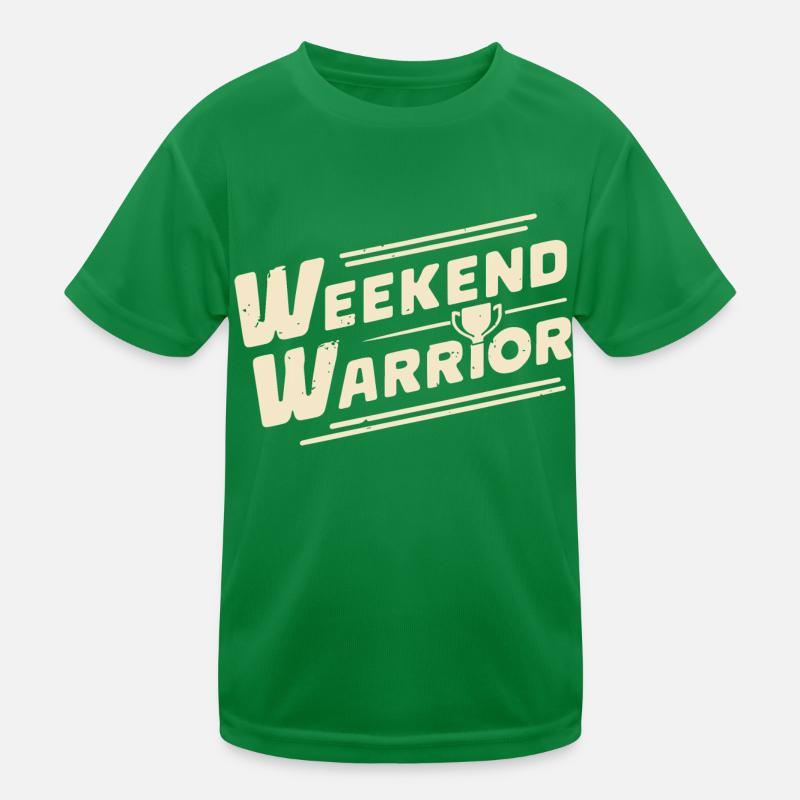 WEEKEND WARRIOR Kids Functional T-Shirt