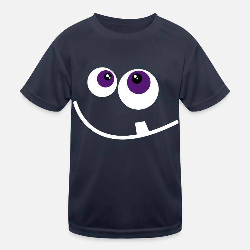visage de monstre mignon T-shirt sport Enfant