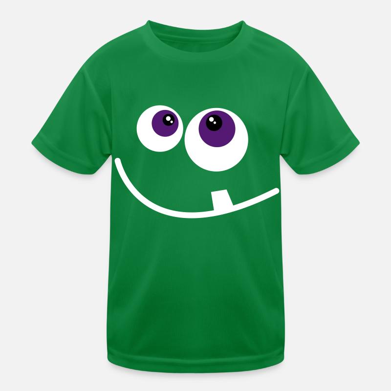 visage de monstre mignon T-shirt sport Enfant