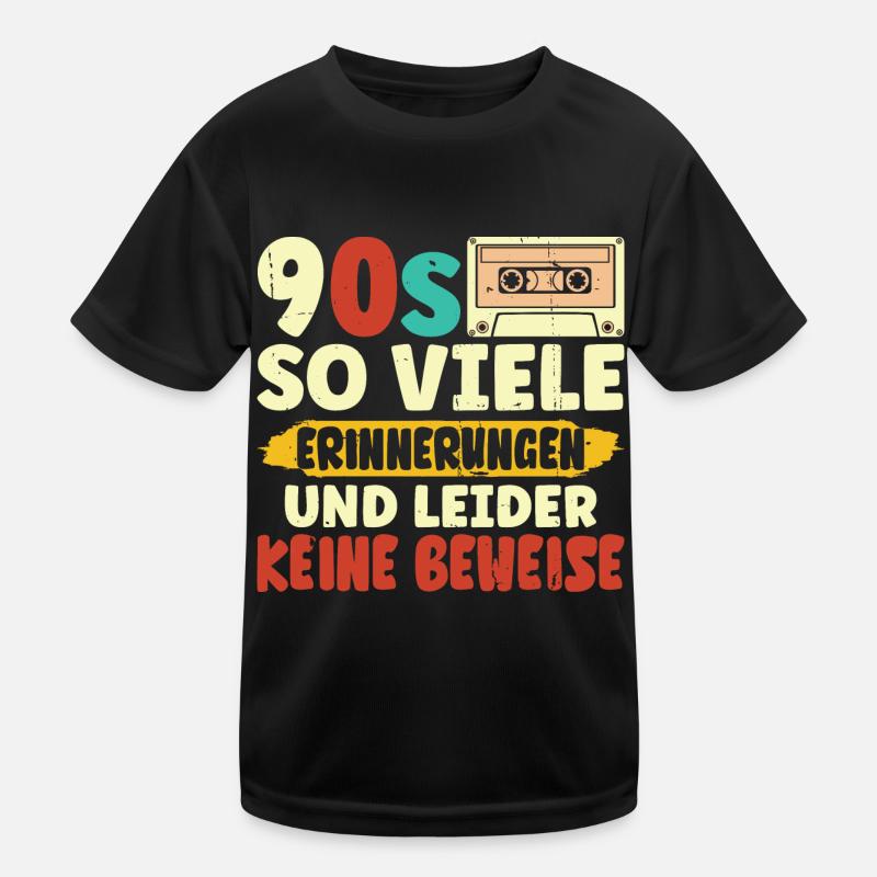 90s So viele Erinnerungen Kinder Funktions-T-Shirt