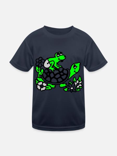 frogg & turtle / frog & turtle - Kids Functional T-Shirt - navy