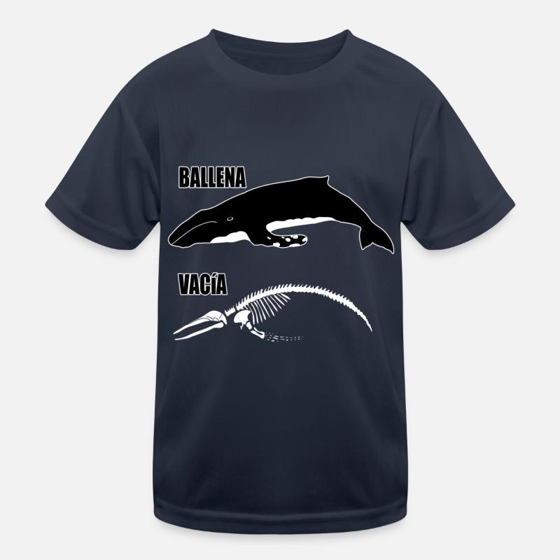 empty whale Kids Functional T-Shirt