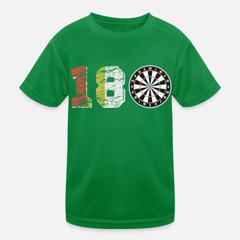 180 Fléchettes Fléchettes Vintage T-shirt sport Enfant