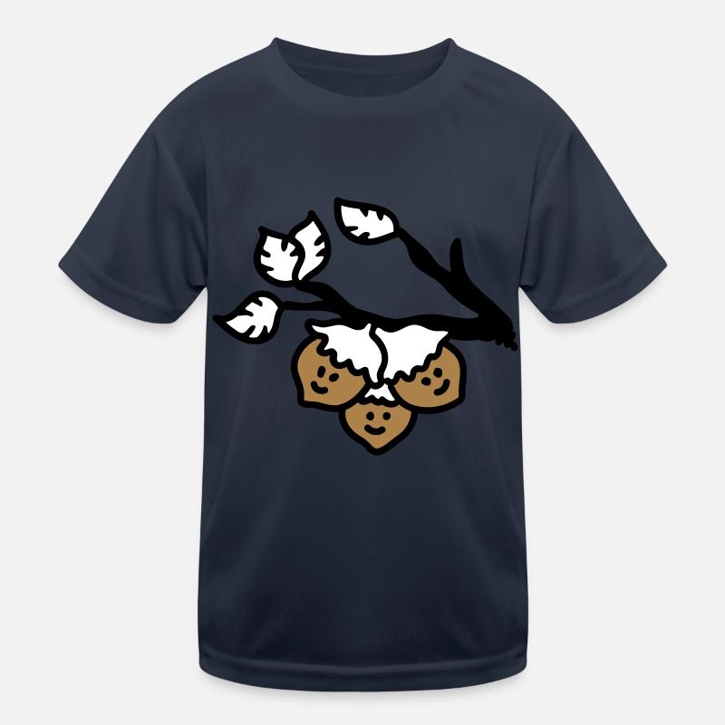 Three hazelnuts on the branch 3 Kids Functional T-Shirt