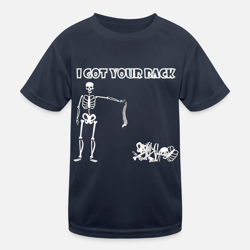 Ich halte dir den Rücken frei. Kinder Funktions-T-Shirt