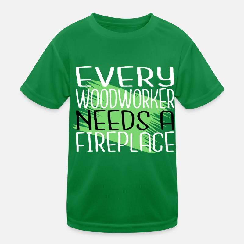 casque de sécurité arboriculture menuiserie T-shirt sport Enfant