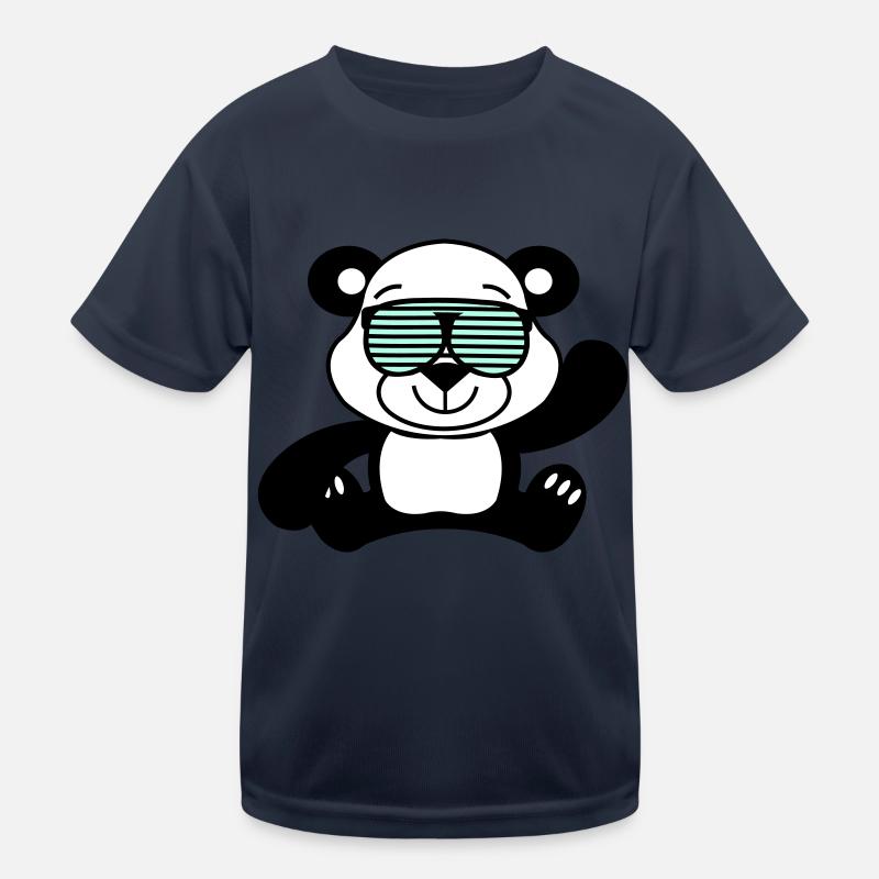 Panda Ours Cool T-shirt sport Enfant