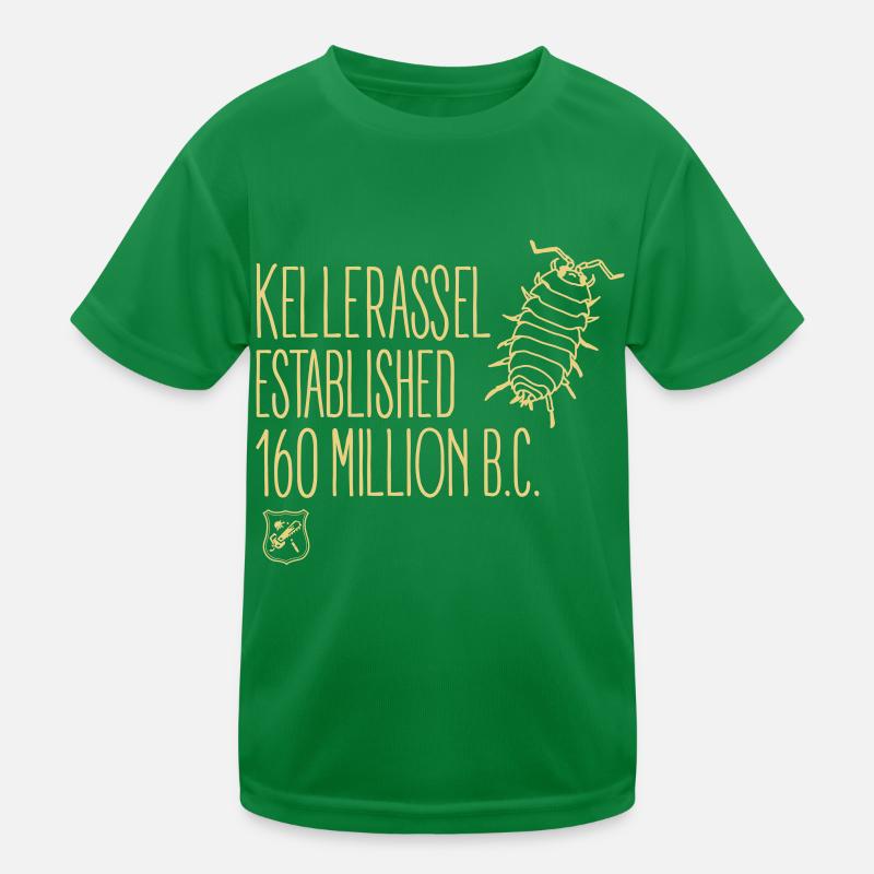 Kellerassel Kinder Funktions-T-Shirt