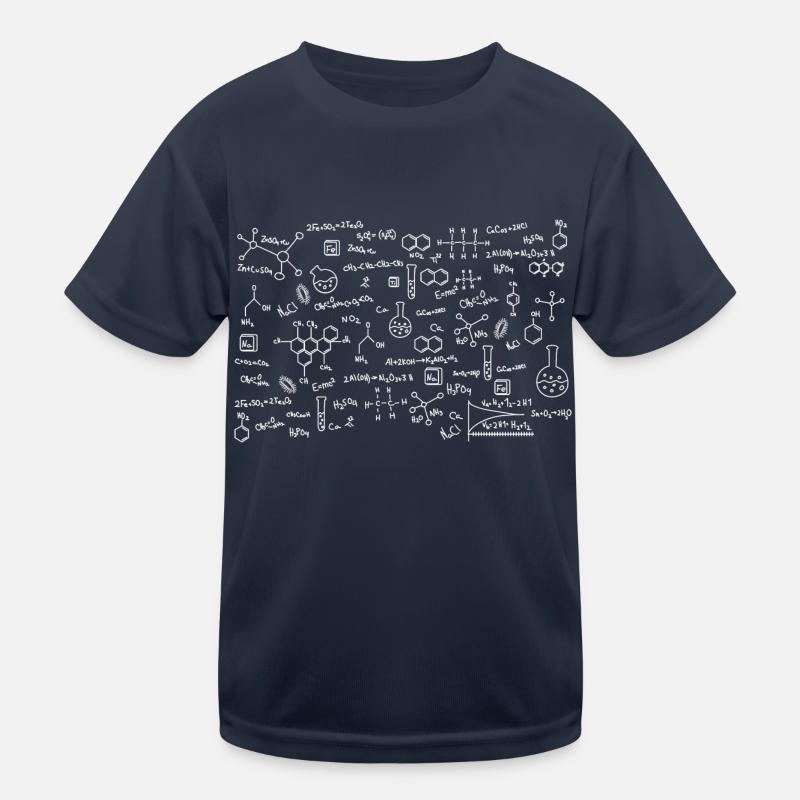 Biologist Bio Chemistry Sun Code Science Kids Functional T-Shirt
