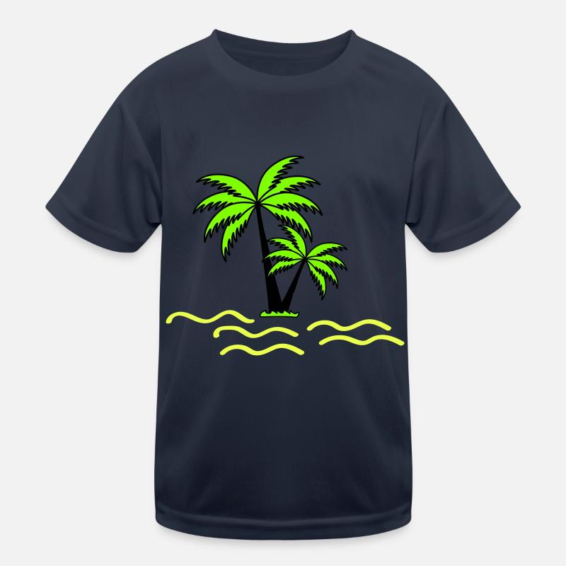 Palm trees Kids Functional T-Shirt