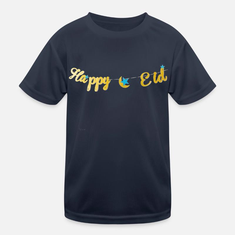 Frohes Eid Kinder Funktions-T-Shirt